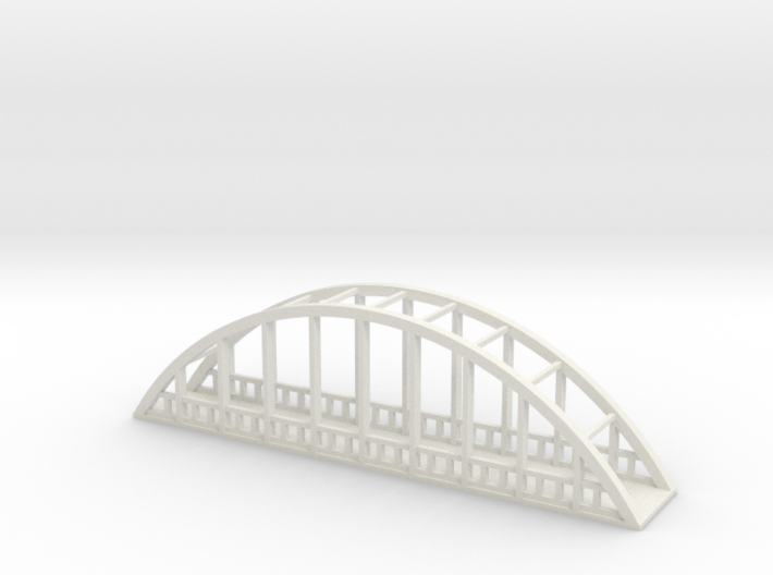 Metal Straight Bridge 1/100 3d printed