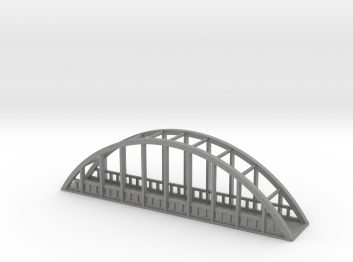 Metal Straight Bridge 1/200 3d printed