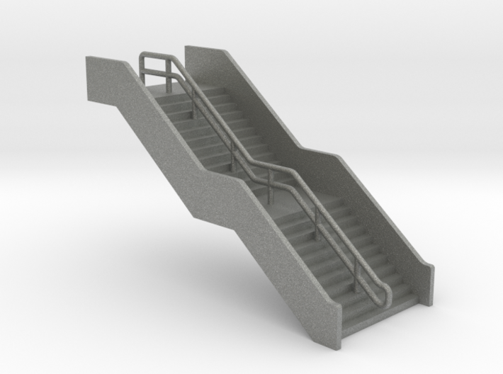 N Scale Station Stairs H30mm v2 3d printed