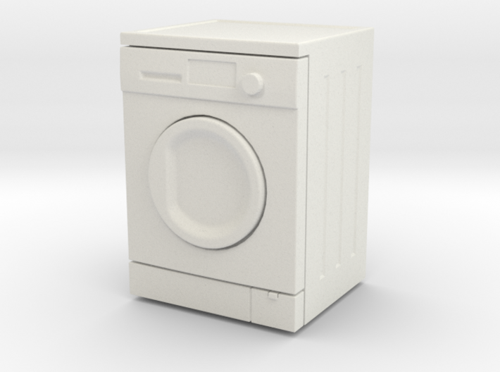 Washing Machine 01a.  1:43 Scale  3d printed 