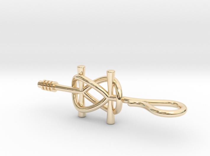Double Ankh Pendant - Egyptian Jewelry 3d printed Render - Double Ankh Pendant