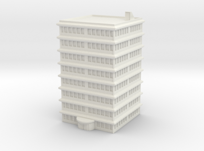 Residential Building 05 1/350 3d printed