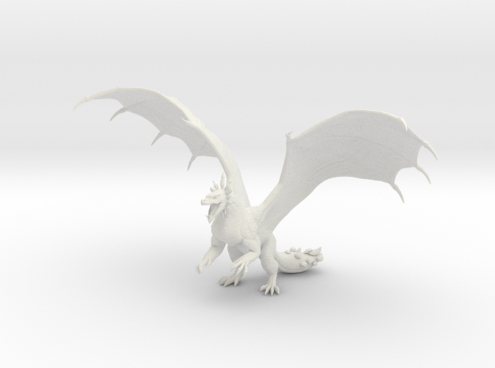 Ancient Amethyst Dragon 3d printed 
