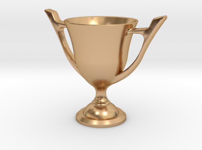 Trophy cup (Minimum size) 3d printed