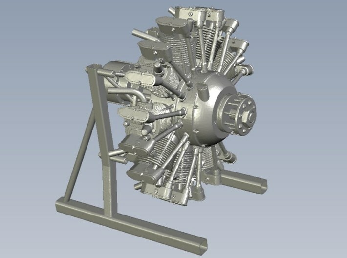 1/72 scale Wright J-5 Whirlwind R-790 engine x 1 3d printed 