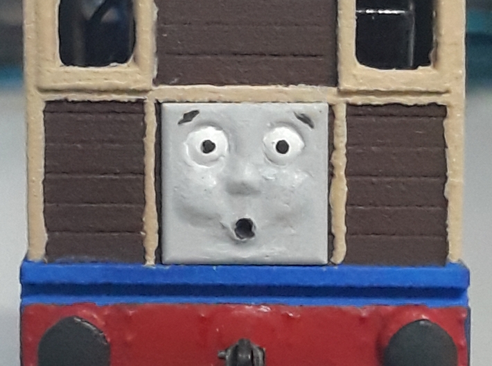 Toby the Tram Engine Face Pack  3d printed 