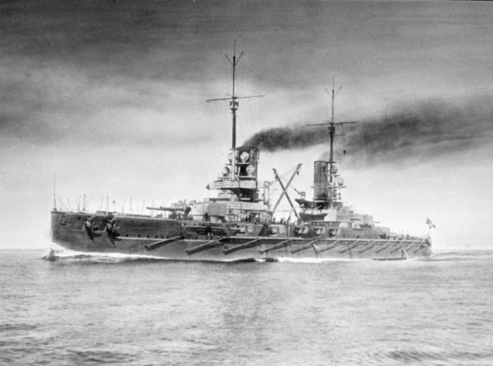 Nameplate SMS Prinzregent Luitpold 3d printed Kaiser-class battleship SMS Prinzregent Luitpold.