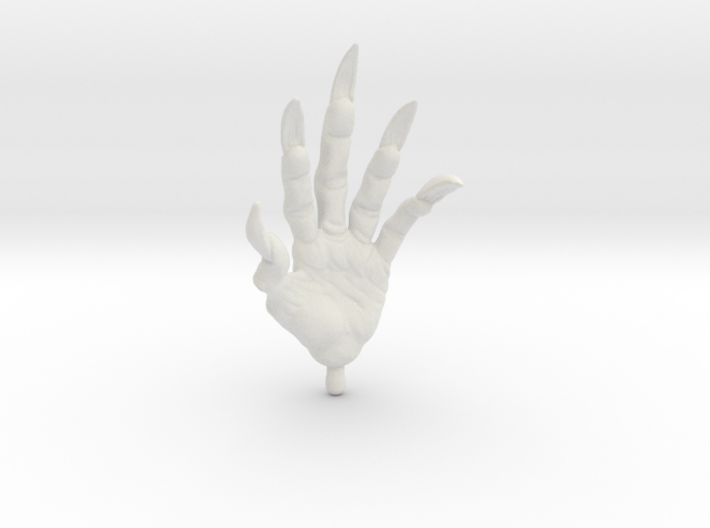 Nosferatu hand (relaxed) Origins (Left) 3d printed