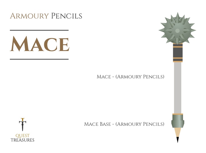 Mace Base (Armoury Pencils) 3d printed 