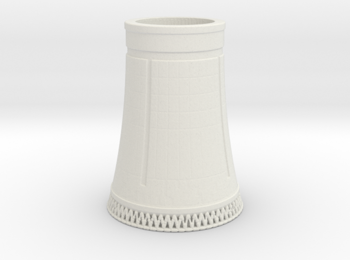 Nuclear Cooling Tower 1/2400 3d printed