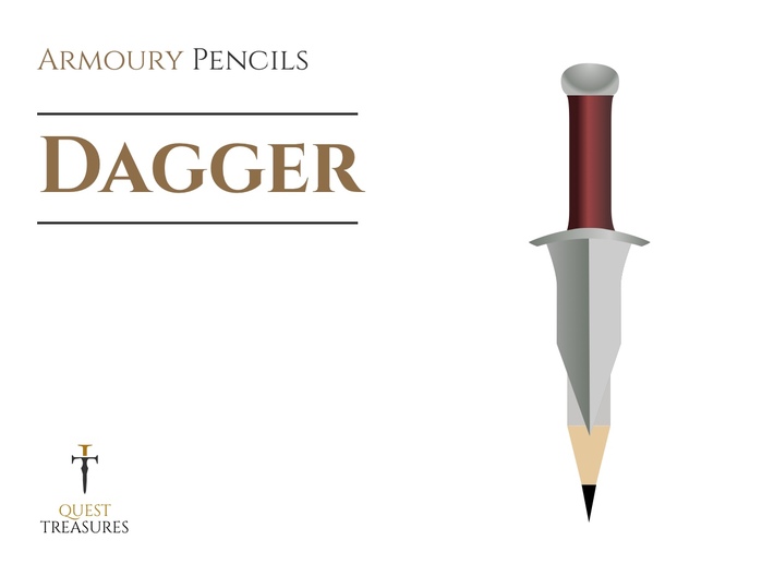 Dagger (Armoury Pencils) 3d printed 