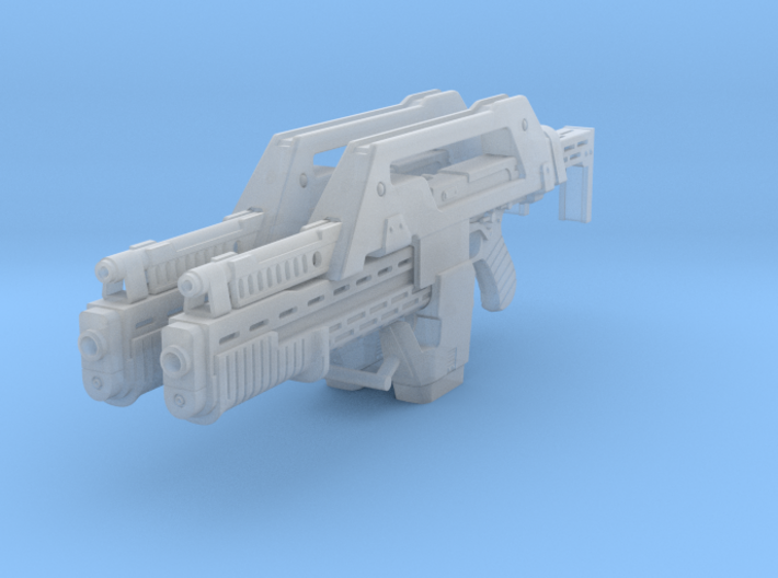 1/10t M41APulseRiflegun (2 units) 3d printed