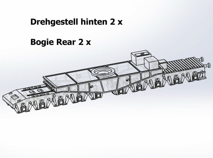 Lego® Digital Designer – Eisenbahngeschütz “Schwerer Gustav