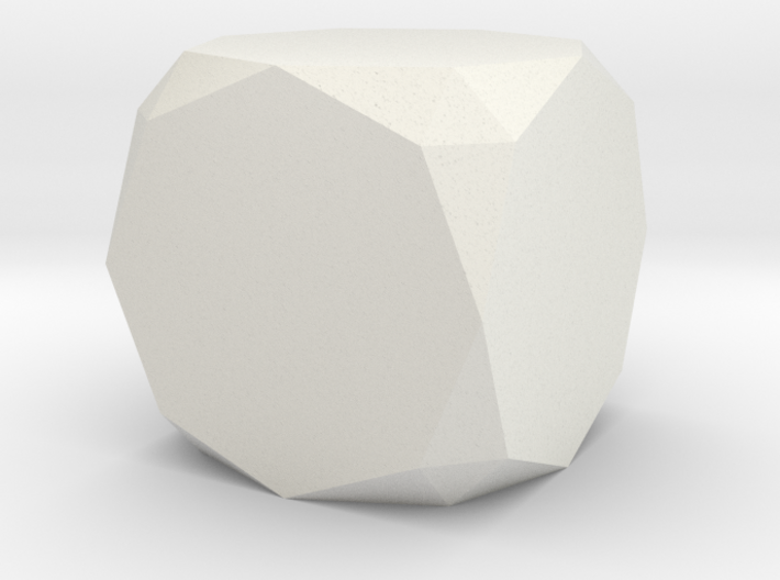 03. Rectified Truncated Cube - 1in 3d printed