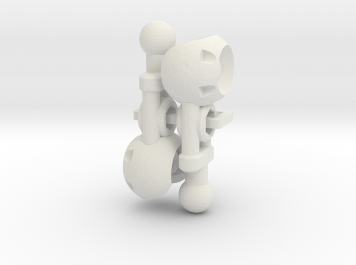 Mechanoid Shoulder Set for ModiBot 3d printed Mechanoid Shoulder Set for ModiBot