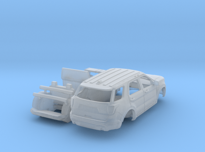 Ford Explorer 1-87 HO Scale 3d printed