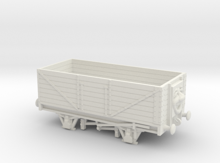 HO/OO &quot;Rickety&quot; 7-Plank Wagon Chain Redux 3d printed