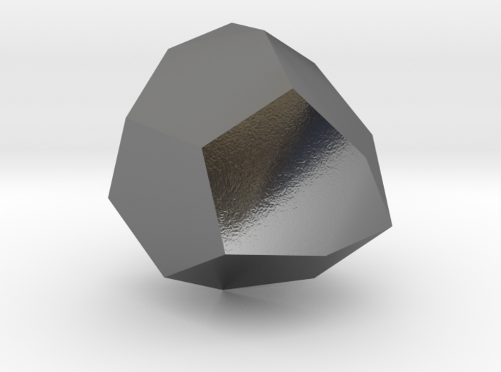60. Metabiaugmented Dodecahedron - 10mm 3d printed