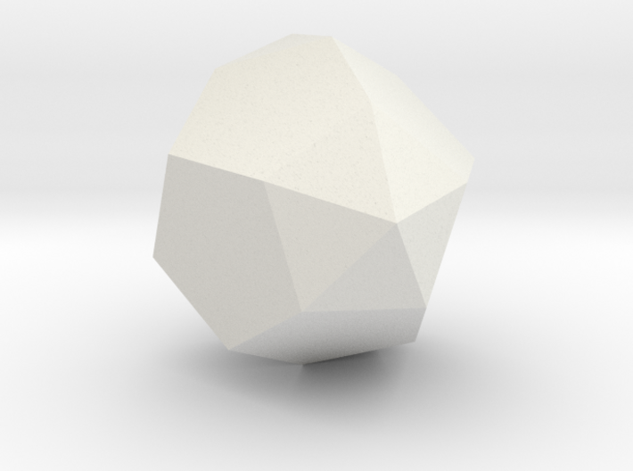 61. Triaugmented Dodecahedron - 1in 3d printed