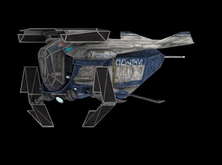 LAAT/le patrol gunship - Imperial patrol transport 3d printed