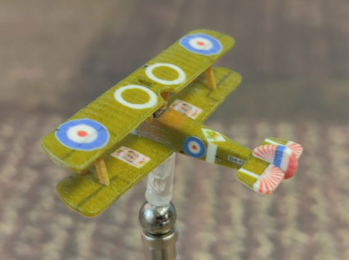 Lloyd Breadner Sopwith Camel (full color) 3d printed Photo courtesy Chris &quot;Malachi&quot; at wingsofwar.org