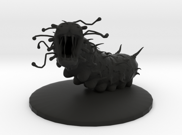 Final Fantasy inspired, Gigas Worm, 75mm base 3d printed