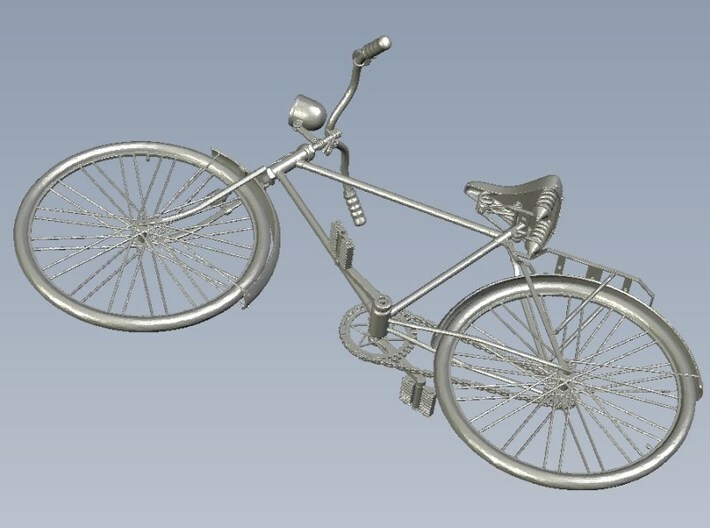 1/32 scale WWII Wehrmacht M30 bicycles x 2 3d printed 