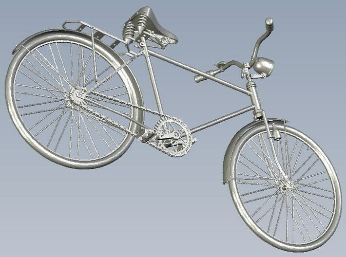 1/32 scale WWII Wehrmacht M30 bicycles x 2 3d printed 