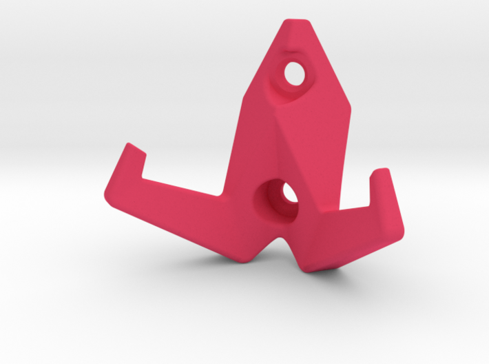 Double Strong Arm Hook 3d printed 