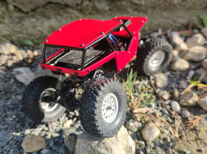 Scx24 micro Wraith chassis stock electronic 3d printed 