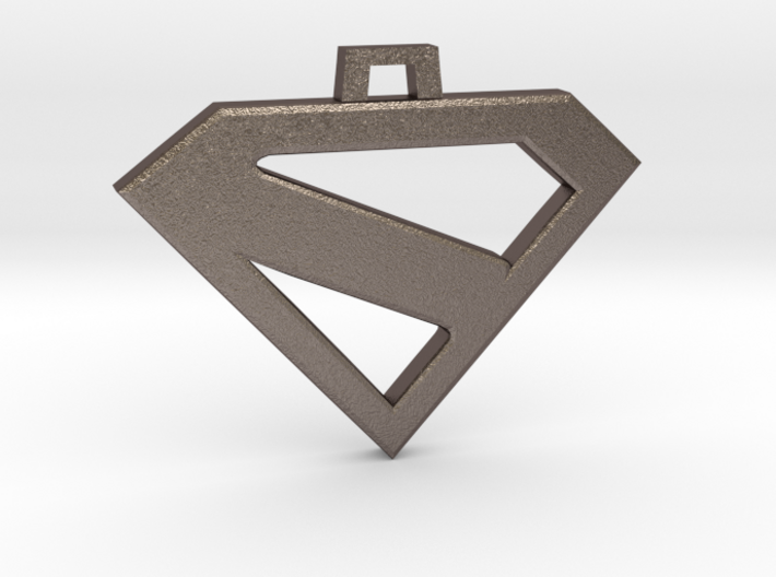 Superman Kingdom Come keychain/pendant 3d printed 