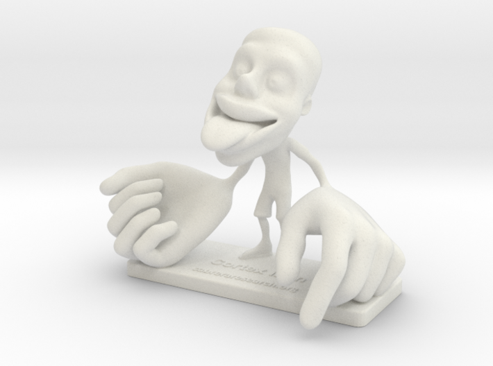 Cortex Man! (Large) [Clothed for Educational Uses] 3d printed 