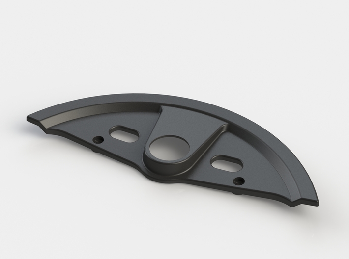 Cagiva Dashboard key cover 3d printed This is a Render of the 3D drawing