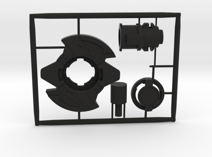 Beyblade Draciel MF (Round Shell MS AR) 3d printed