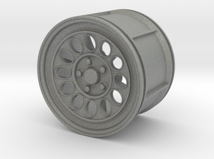 Totem Automobili Wheel - Half Stud offset 3d printed