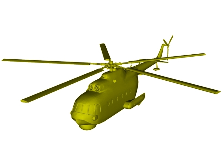 1/700 scale Mil Mi-14 Haze helicopter x 1 3d printed