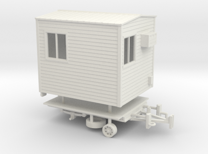1/50th Portable Office Trailer 3d printed