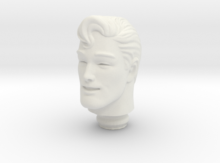 Mego Superman 1st Appearance V2.0 1:9 Scale Head 3d printed
