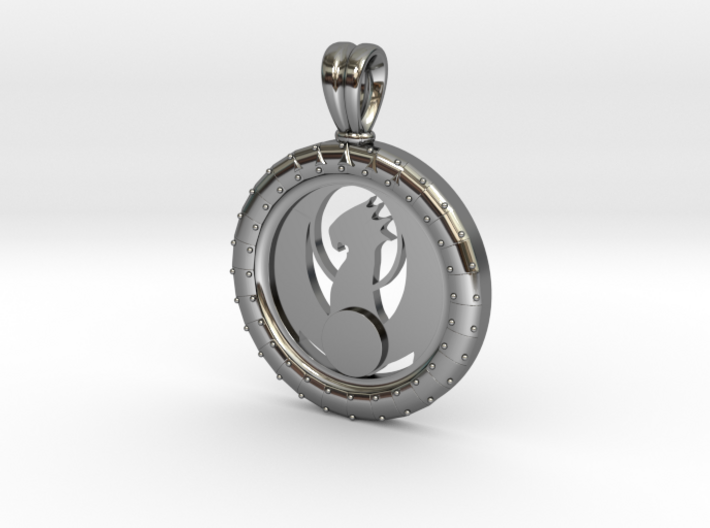 Izzet Pendant 3d printed