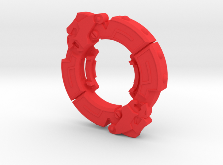 Bey Voltaic Ape Attack Ring 3d printed