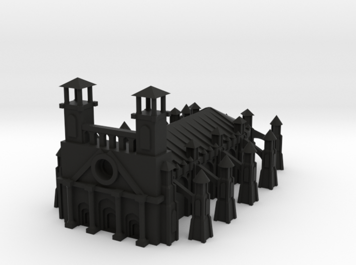 Gothic Style Cathedral 3d printed