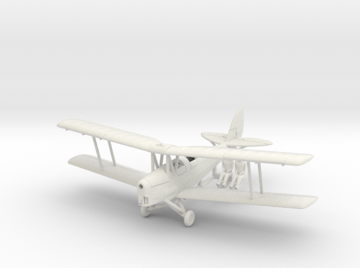 De Havilland DH82 Tiger Moth (alt. Tail) 1/144+HO 3d printed