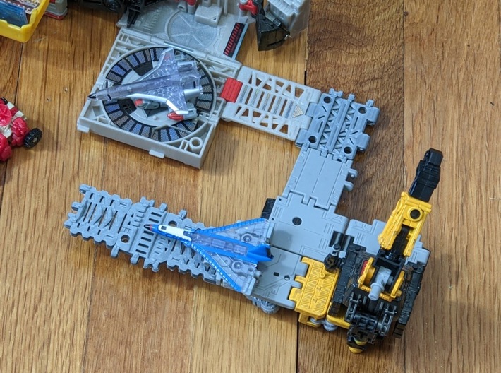 TF Titans Return to Earthrise Straight Ramp Set 3d printed 
