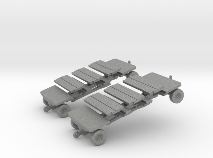 1/144 MHU-226 Munitions Trailer (2X) (finished) 3d printed 