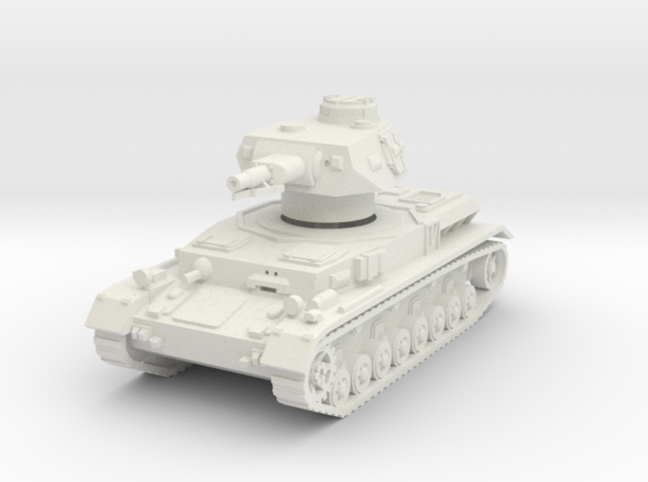 Panzer IV F1 1/56 3d printed