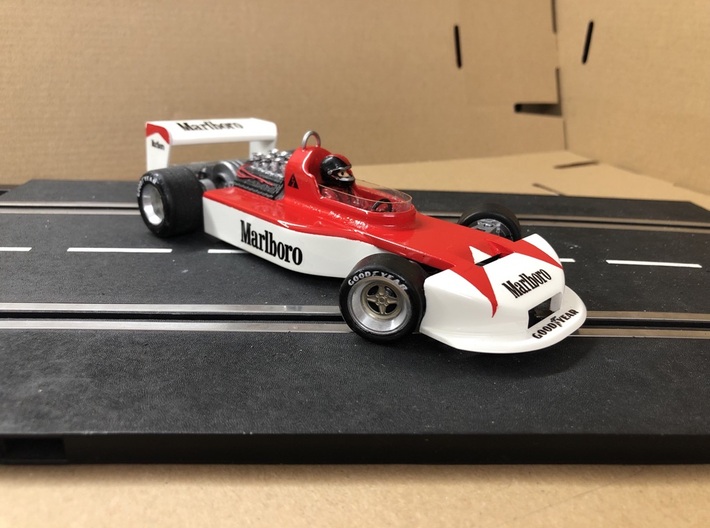 Rear wing Transkit TTS March 782 to March 781 3d printed 