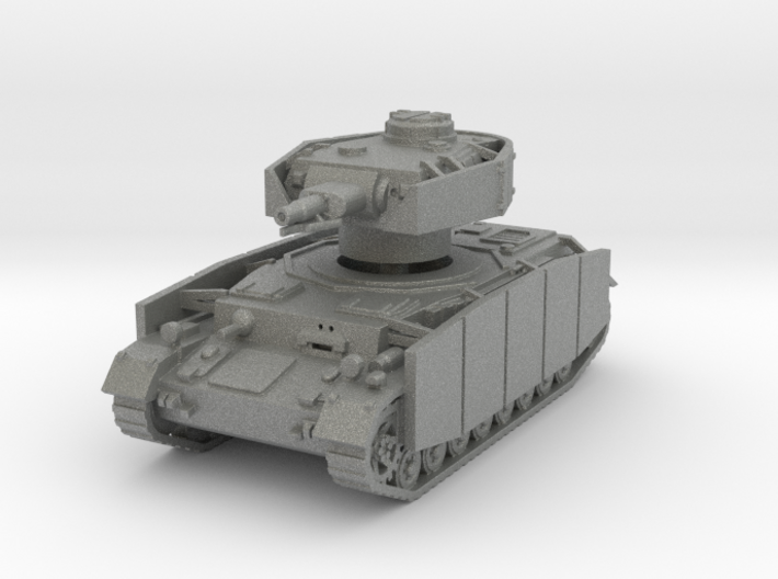 Panzer IV F1 Schurzen 1/87 3d printed