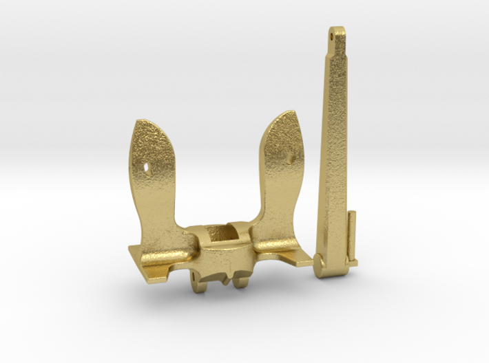 1/48 Anchor, 9000 lb. US Navy, in brass or bronze 3d printed