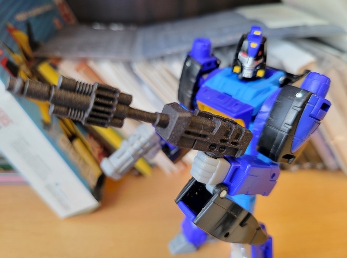 5mm Cybertron Blurr's Weapons 3d printed 