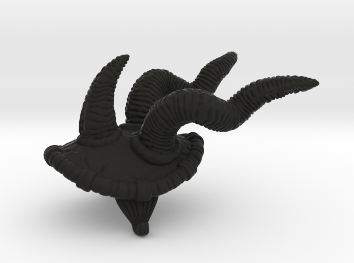Beastman Shoulderpad (Horns variant) 3d printed
